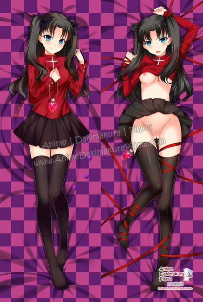 New Rin Tohsaka - Fate Stay Night Anime Dakimakura Japanese Hugging Body Pillow Cover ADP- 61071 Anime Dakimakura Pillow Shop
