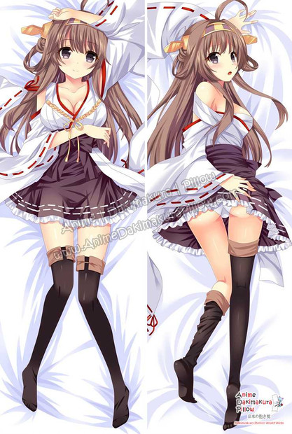New Kongou - Kantai Collection Anime Dakimakura Japanese Hugging Body Pillow Cover ADP-61084 Anime Dakimakura Pillow Shop