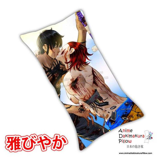 New Kid and Law - One Piece Anime Dakimakura Japanese Rectangle Pillow Cover Custom Designer ElyonBlackStar ADC482 Anime Dakimakura Pillow Shop