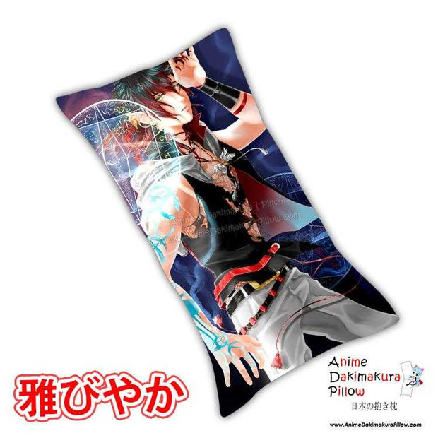 New The Sacred One Anime Male Dakimakura Japanese Rectangle Pillow Cover Custom Designer Allen-Jiyu ADC469 Anime Dakimakura Pillow Shop