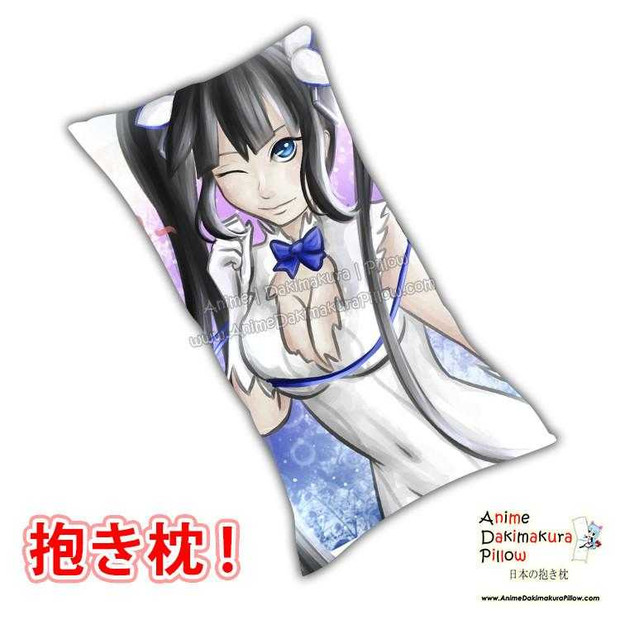 New Hestia - DanMachi Anime Dakimakura Japanese Rectangle Pillow Cover Custom Designer Ylliart ADC551 Anime Dakimakura Pillow Shop