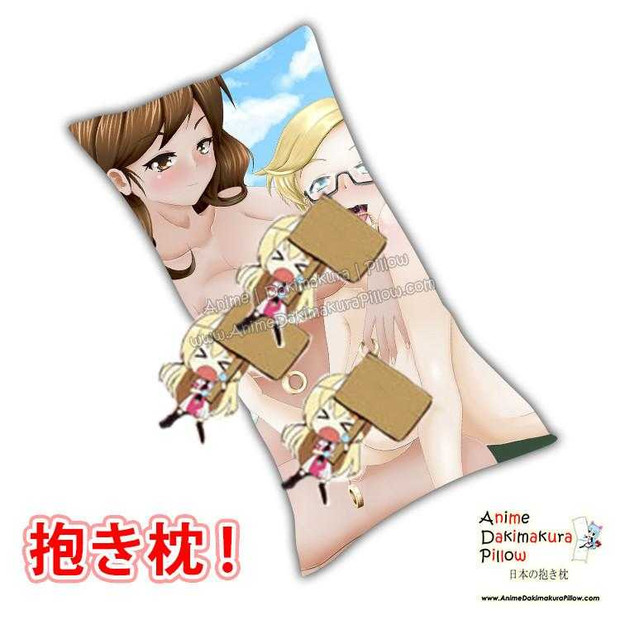 New Cavewoman and Carrie Anime Dakimakura Japanese Rectangle Pillow Cover Custom Designer DanieelNeto ADC531 Anime Dakimakura Pillow Shop