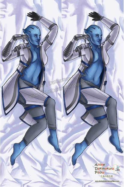 New Mass Effect Male Anime Dakimakura Japanese Pillow Cover Custom Designer Striped-Stocking ADC583 Anime Dakimakura Pillow Shop