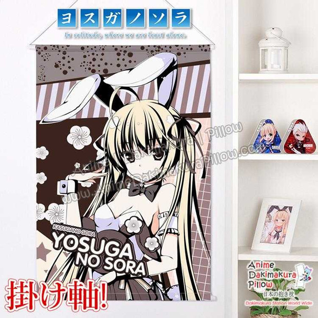 New Kasugano Sora - Yosuga No Sora Japanese Anime Wall Scroll Poster and Banner H0364 Anime Dakimakura Pillow Shop