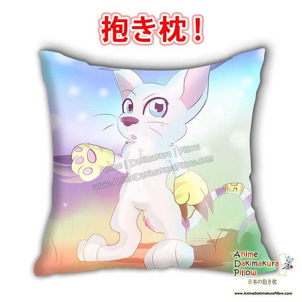 New Gatomono Doodle Anime Dakimakura Japanese Square Pillow Cover Custom Designer Carina Knutson ADC665 Anime Dakimakura Pillow Shop