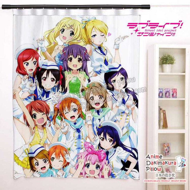 New Love Live Anime Japanese Window Curtain Door Entrance Room Partition H0486 Anime Dakimakura Pillow Shop
