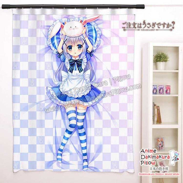 New Chino - Is the Order A Rabbit Anime Japanese Window Curtain Door Entrance Room Partition H0487 Anime Dakimakura Pillow Shop