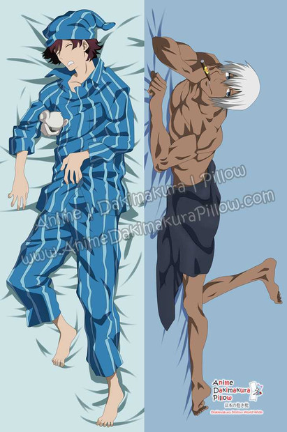 New Leonardo Watch and Zapp Renfro - Blood Blockade Battlefron Male Anime Dakimakura Japanese Hugging Body Pillow Cover ADP-66040 Anime Dakimakura Pillow Shop