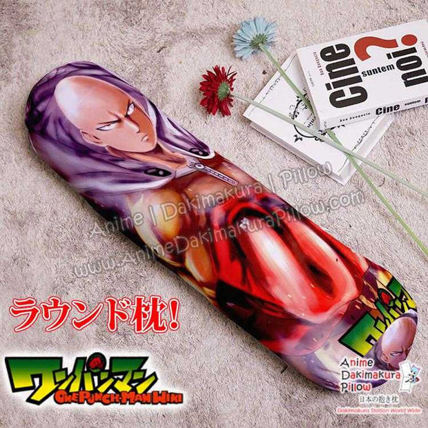 New Saitama - One Punch Man Anime Japanese Bolster Round Hugging Body Pillow GZFONG544 Anime Dakimakura Pillow Shop