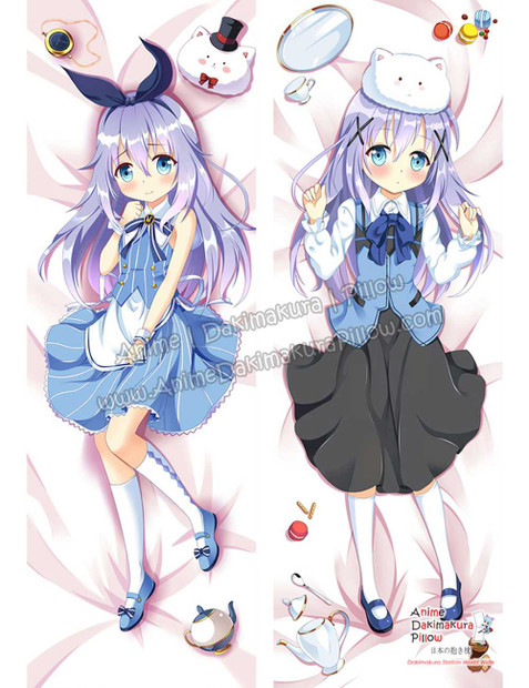 New Chino Kafu - Is the Order - Rabbit? Anime Dakimakura Japanese Hugging Body Pillow Cover ADP-68078 Anime Dakimakura Pillow Shop