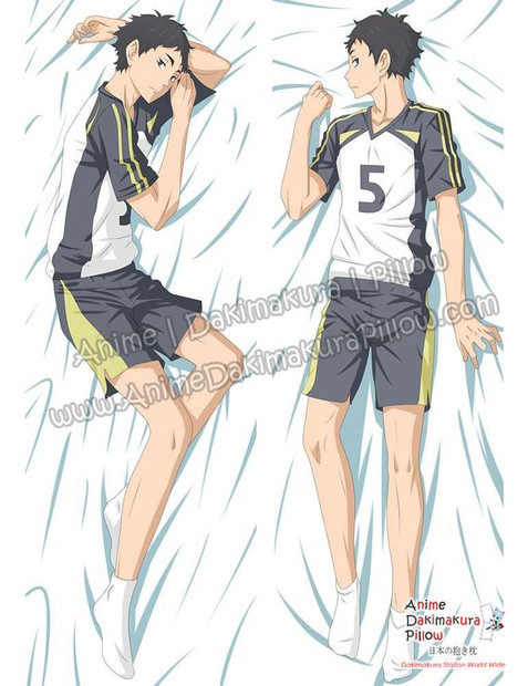 New Akaashi Keiji Fukurodani - Haikyuu!! Male Anime Dakimakura Japanese Hugging Body Pillow Cover ADP-69045 Anime Dakimakura Pillow Shop