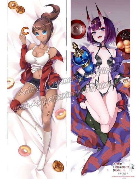 New Aoi Asahina - Danganronpa and Shuten-Douji - Fate Grand Order Anime Dakimakura Japanese Hugging Body Pillow Cover ADP-16280b ADP-16282 Anime Dakimakura Pillow Shop