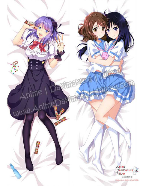 New Dagashi Kashi - Hotaru Shidare & Sound! Euphonium (Hibike Euphonium) - Kumiko Oumae and Reina Kousaka - Anime Dakimakura Japanese Hugging Body Pillow Cover ADP-16289-B ADP-610092 Anime Dakimakura Pillow Shop