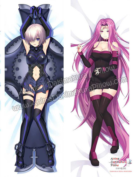 New Mash Kyrielight and Medusa - Fate Grand Order and Fate Anime Dakimakura Japanese Hugging Body Pillow Cover ADP-610082 ADP-16284-B Anime Dakimakura Pillow Shop