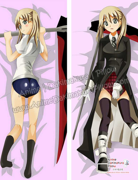 New Maka Albarn - Soul Eater Anime Dakimakura Japanese Hugging Body Pillow Cover ADP611060 Anime Dakimakura Pillow Shop