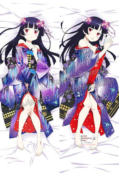 New Ruri Gokou (Kuroneko) – Oreimo Anime Dakimakura Japanese Hugging Body Pillow Cover H3367 Anime Dakimakura Pillow Shop