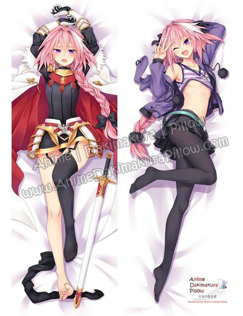 New Astolfo Rider of Black - Fate Grand Order Anime Dakimakura Japanese Hugging Body Pillow Cover ADP16307 Anime Dakimakura Pillow Shop