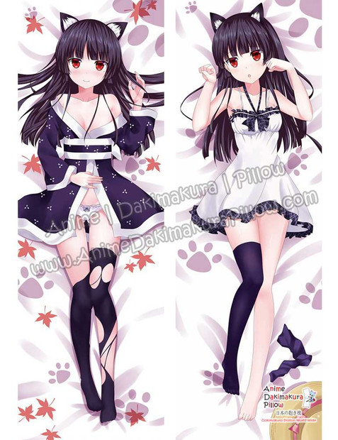 New Ruri Gokou (Kuroneko) - Oreimo Anime Dakimakura Japanese Hugging Body Pillow Cover ADP612011 Anime Dakimakura Pillow Shop