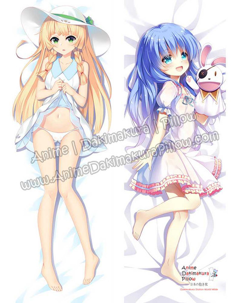 New Lillie - Pokemon and Yoshino - Date - Live Anime Dakimakura Japanese Hugging Body Pillow Cover ADP16329-B ADP16330-B Anime Dakimakura Pillow Shop