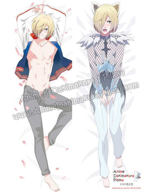 New Yuri Plisetsky - Yuri!!! on Ice Male Anime Dakimakura Japanese Hugging Body Pillow Cover ADP71003 Anime Dakimakura Pillow Shop