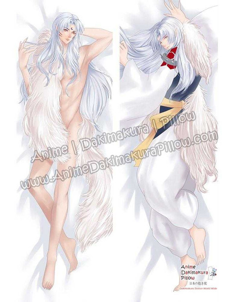 New Sesshomaru - InuYasha Male Anime Dakimakura Japanese Hugging Body Pillow Cover ADP71027 Anime Dakimakura Pillow Shop