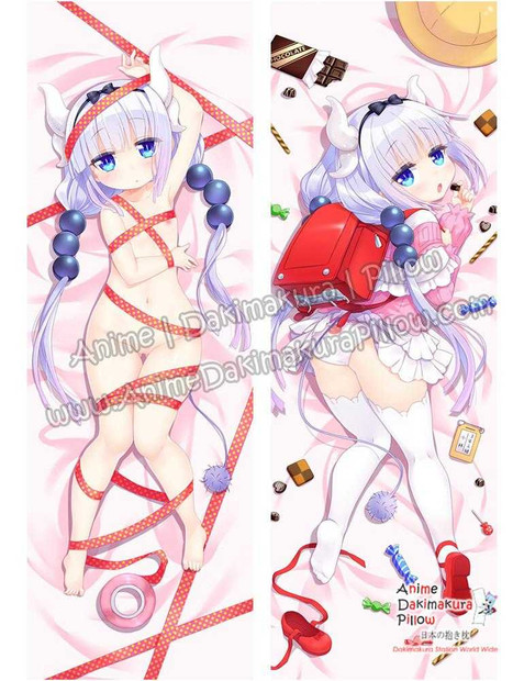 New Kanna Kamui - Miss Kobayashi's Dragon Maid Anime Dakimakura Japanese Hugging Body Pillow Cover ADP17012-B Anime Dakimakura Pillow Shop