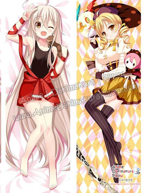 New Chiya - Urara Meirochou and Mami Tomoe - Puella Magi Madoka Magica Anime Dakimakura Japanese Hugging Body Pillow Cover ADP73030 ADP73039 Anime Dakimakura Pillow Shop