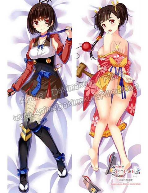 New Mumei - Kabaneri of the Iron Fortress Anime Dakimakura Japanese Hugging Body Pillow Cover ADP73034 Anime Dakimakura Pillow Shop