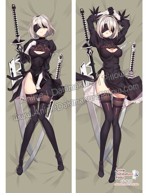 New 2B - Nier Automata Anime Dakimakura Japanese Hugging Body Pillow Cover ADP73068 Anime Dakimakura Pillow Shop