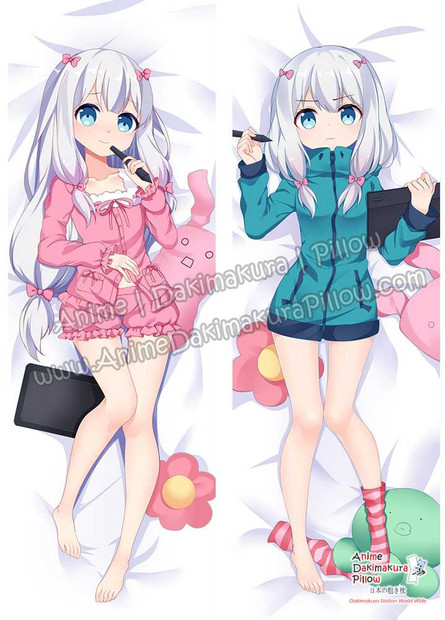 New Izumi Sagiri - Eromanga Sensei Anime Dakimakura Japanese Hugging Body Pillow Cover ADP74057 Anime Dakimakura Pillow Shop