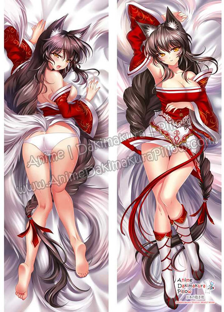 New Ahri - League of Legends Anime Dakimakura Japanese Hugging Body Pillow Cover ADP74063 Anime Dakimakura Pillow Shop