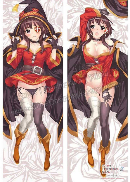 New Megumin - KonoSuba Anime Dakimakura Japanese Hugging Body Pillow Cover ADP-75031 Anime Dakimakura Pillow Shop