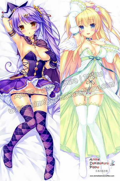 New Aoi Miyabi - Boku to Koi Suru Ponkotsu Akuma and Fujima Emiri - Boku to Koi Suru Ponkotsu Akuma Anime Dakimakura Japanese Hugging Body Pillow Cover H3582 H3580 Anime Dakimakura Pillow Shop