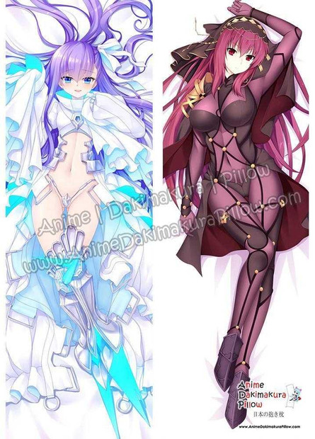 New Meltlilith and Scathach - Fate Anime Dakimakura Japanese Hugging Body Pillow Cover ADP17046-B ADP77002 Anime Dakimakura Pillow Shop