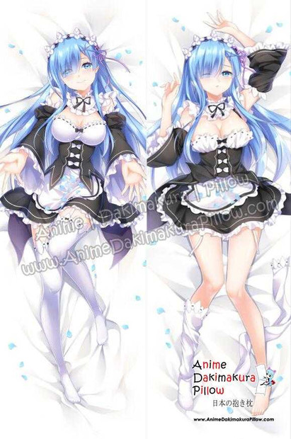 New Rem - Re Zero Anime Dakimakura Japanese Hugging Body Pillow Cover REM1 Anime Dakimakura Pillow Shop