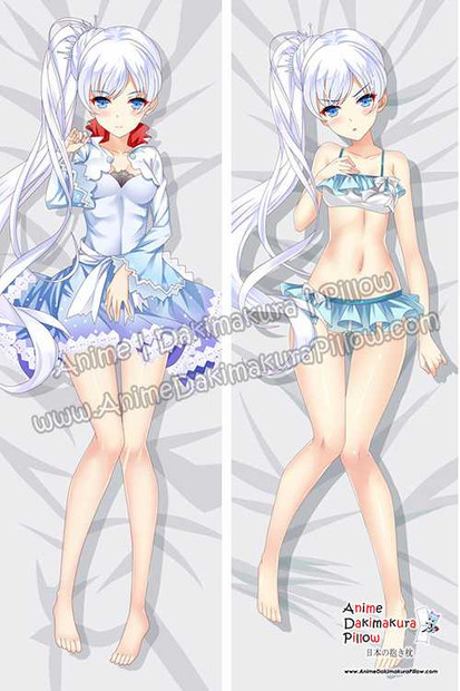New Weiss Schnee - RWBY Anime Dakimakura Japanese Hugging Body Pillow Cover ADP77102 Anime Dakimakura Pillow Shop