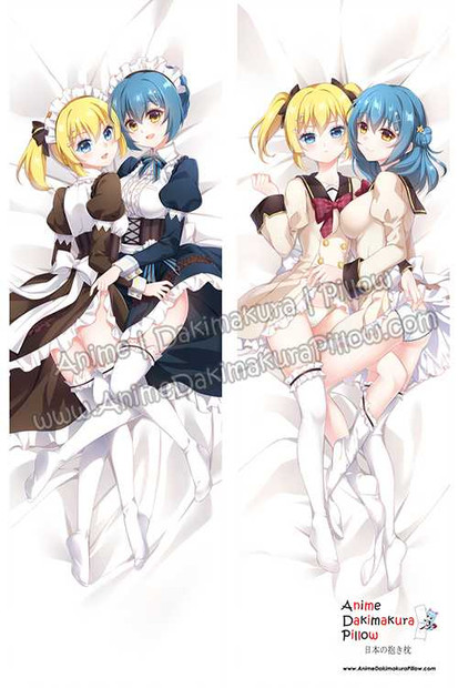 New Kougami Kanon and Kunieda Shiho - Battle Girl High School Anime Dakimakura Japanese Hugging Body Pillow Cover ADP17067-A Anime Dakimakura Pillow Shop