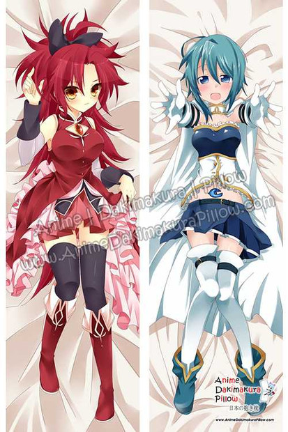 New Kyoko Sakura and Sayaka Miki - Mahou Shoujo Madoka Magica Anime Dakimakura Japanese Hugging Body Pillow Cover ADP78021 Anime Dakimakura Pillow Shop
