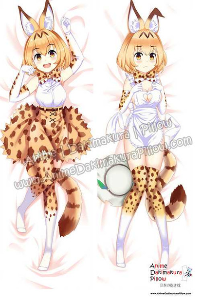 New Serval - Kemono Friends Anime Dakimakura Japanese Hugging Body Pillow Cover ADP78049 Anime Dakimakura Pillow Shop