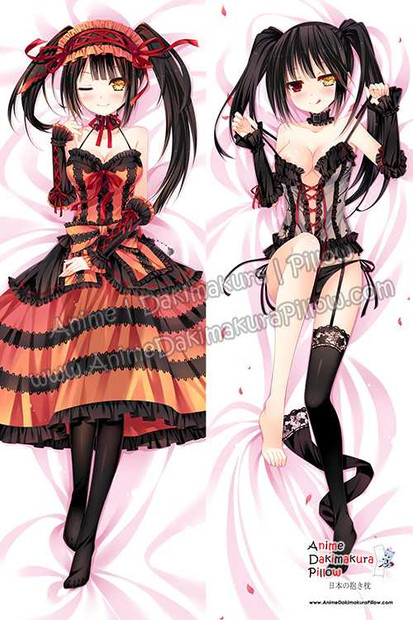 New Kurumi Tokisaki - Date - Live Anime Dakimakura Japanese Hugging Body Pillow Cover H3629 Anime Dakimakura Pillow Shop