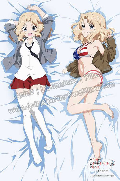New – Girls und Panzer Kay Anime Dakimakura Japanese Hugging Body Pillow Cover H3671 Anime Dakimakura Pillow Shop