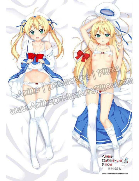 New Yellow Hair Girl Anime Dakimakura Japanese Hugging Body Pillow Cover ADP712001 Anime Dakimakura Pillow Shop