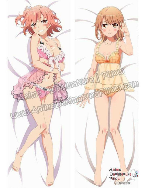 New Yui Yuigahama – Yahari Ore no Seishun Love Comedy wa Machigatteiru Anime Dakimakura Japanese Hugging Body Pillow Cover ADP712050 Anime Dakimakura Pillow Shop