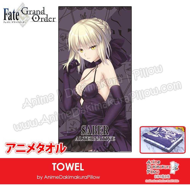 New Saber - Fate Japanese Anime Soft Quick-Dry and Highly Absorbent Towel ADP-MJ170113 Anime Dakimakura Pillow Shop