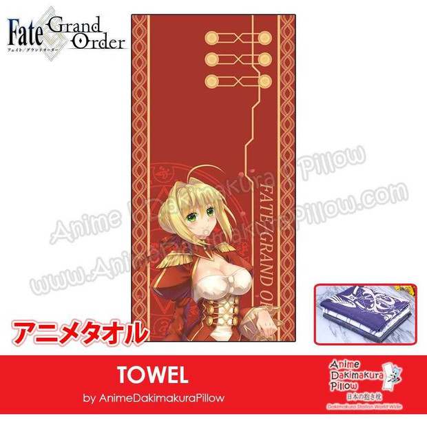 New Saber - Fate Japanese Anime Soft Quick-Dry and Highly Absorbent Towel ADP-MJ170116 Anime Dakimakura Pillow Shop