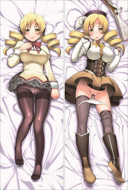 New Puella Magi Madoka Magica Mami Tomoe Anime Dakimakura Japanese Pillow Cover MQ1 Anime Dakimakura Pillow Shop