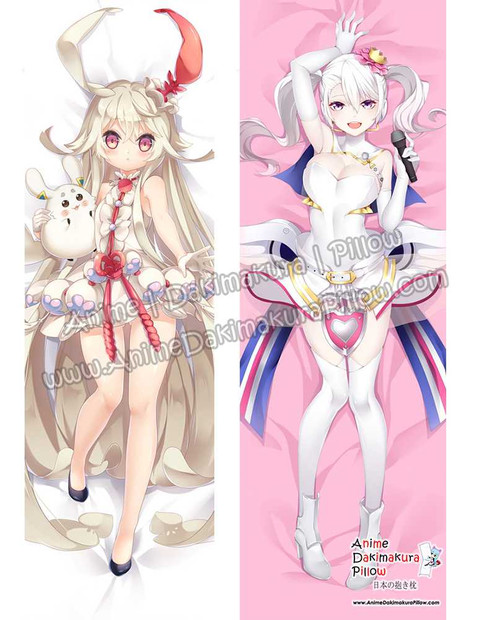 New Choco - Last Period Owarinaki Rasen no Monogatari and Mu - Caligula Overdose Anime Dakimakura Japanese Hugging Body Pillow Cover ADP18036-2 ADP18037-2 Anime Dakimakura Pillow Shop