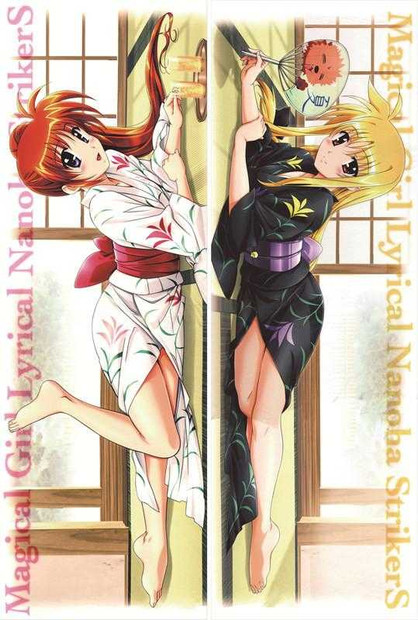 New Magical Girl Lyrical Nanoha Anime Dakimakura Japanese Pillow Cover NY6 Anime Dakimakura Pillow Shop