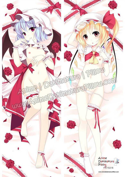 New Remilia Scarlet and Flandre Scarlet - Touhou Project Anime Dakimakura Japanese Hugging Body Pillow Cover ADP89066 Anime Dakimakura Pillow Shop