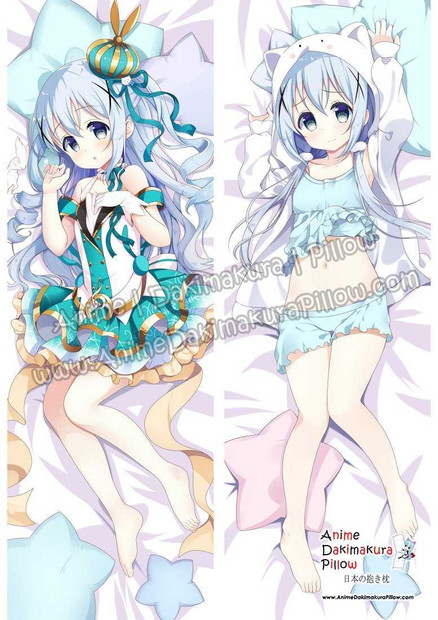 ADP Chino Kafu – Is the Order a Rabbit Anime Dakimakura Japanese Hugging Body Pillow Cover ADP811075 Anime Dakimakura Pillow Shop
